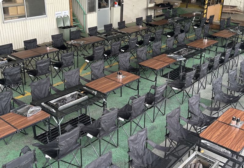 KING GRILL 企業BBQ 実施の様子